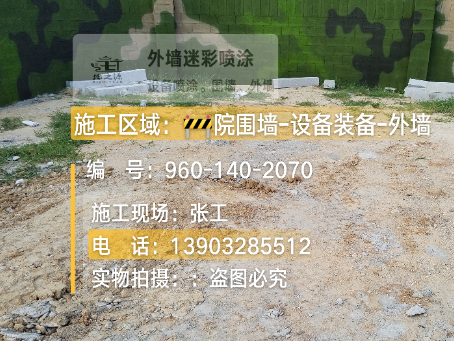温州迷彩漆喷涂方法（通用 + 数码专项